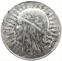 5 zł złotych 1933 Głowa kobiety Polonia SREBRO