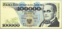 1990 100000 zł złotych Moniuszko seria AM