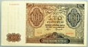 1941 100 zł Sto Złotych seria A NADRUK (2)