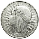 5 zł pięć złotych głowa kobiety 1934