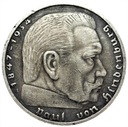 Niemcy 2 Marki 1938 Hindenburg SREBRO
