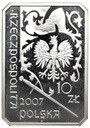 10 zł złotych 2007 Rycerz Ciężkozbrojny SREBRO
