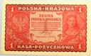 1919 1 Jedna Marka Polska I Serja DX