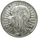 5 zł złotych 1933 Głowa kobiety Polonia SREBRO (1)