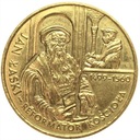 2 zł złote 1999 Jan Łaski Reformator Kościoła