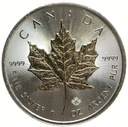 Kanada 5 dolarów 2015 oz One Silver Dollar SREBRO