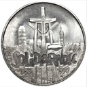 100000 zł złotych 1990 Solidarność TYP A SREBRO