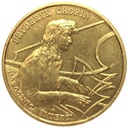 2 zł złote 1999 Fryderyk Chopin Szopen