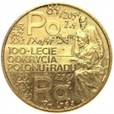 2 zł złote 1998 Skłodowska Polon i rad