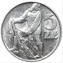 5 zł pięć złotych z Rybakiem 1974 Rybak