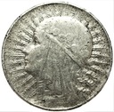 5 zł pięć złotych głowa kobiety 1934