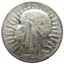5 zł złotych 1933 Głowa kobiety Polonia SREBRO