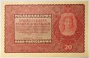 1919 20 Dwadzieścia Marek Polskich II Serja BC