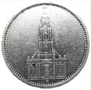 Niemcy 5 Marek Mark 1934 Wieża Kościół SREBRO