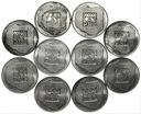 LOT 10 x 200 zł 1974 XXX lat PRL INWESTYCJA SREBRO