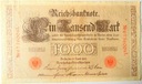 Niemcy 1910 1000 Marek