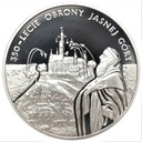 20 zł złotych 2005 Jasna Góra 350-l Obrony