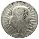 5 zł złotych 1933 Głowa kobiety Polonia SREBRO