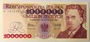 1993 1000000 zł złotych Reymont, seria M