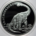 Kolekcja Dinosauria SREBRO Brachiosaurus