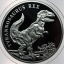 Kolekcja Dinosauria SREBRO Tyrannosaurus Rex