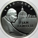 10 zł złotych 2005 Jan Paweł II SREBRO