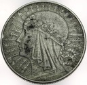 10 zł złotych 1932 Głowa kobiety Polonia SREBRO