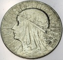5 zł złotych 1932 Głowa kobiety Polonia SREBRO