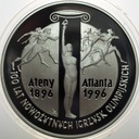 10 zł złotych 1995 100 Lat Igrzysk Ateny Atlanta