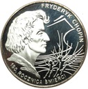 10 zł złotych 1999 Fryderyk Chopin Szopen