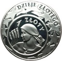 10 zł złotych 2004 Żniwiarka Dzieje Złotego