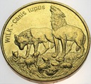 2 zł złote 1999 Wilk Wilki