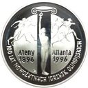 10 zł złotych 1995 100 Lat Igrzysk Ateny Atlanta
