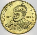 2 zł złote 1998 Zygmunt III Waza