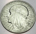 5 zł złotych 1932 Głowa kobiety Polonia SREBRO