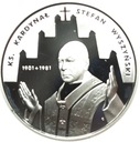 10 zł złotych 2001 Kardynał Stefan Wyszyński