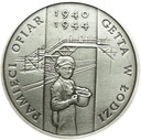 20 zł złotych 2004 Pamięci Ofiar Getta w Łodzi