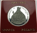 Próba 1000 zł złotych 1987 Kazimierz III Wielki