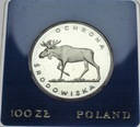 100 zł złotych 1978 Łoś Ochrona Środowiska