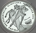 10 zł złotych 2010 Vancouver SREBRO