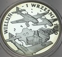 10 zł złotych 2009 Wieluń 1 Września 1939