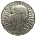 10 zł złotych 1932 Głowa kobiety Polonia SREBRO