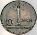 10 zł złotych 1966 MAŁA Kolumna Zygmunta Warszawa