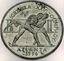 2 zł złote 1995 Atlanta Zapasy Igrzyska Olimpiady