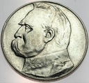 10 zł złotych 1937 Józef Piłsudski SREBRO