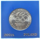 200 zł złotych 1976 XXI Olimpiada SREBRO
