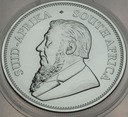 Afryka RPA Krugerrand 1 uncja Srebro 2019