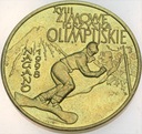 2 zł złote 1998 Nagano Zimowe Igrzyska Olimpijskie