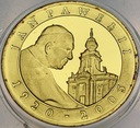 10 zł złotych 2005 Jan Paweł II SREBRO plater. AU