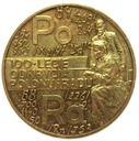 2 zł złote 1998 Skłodowska Polon i rad